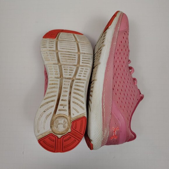 Under Armour Charged Impulse Running Shoe Women's 5.5Y Pink Sneaker - Picture 7 of 13